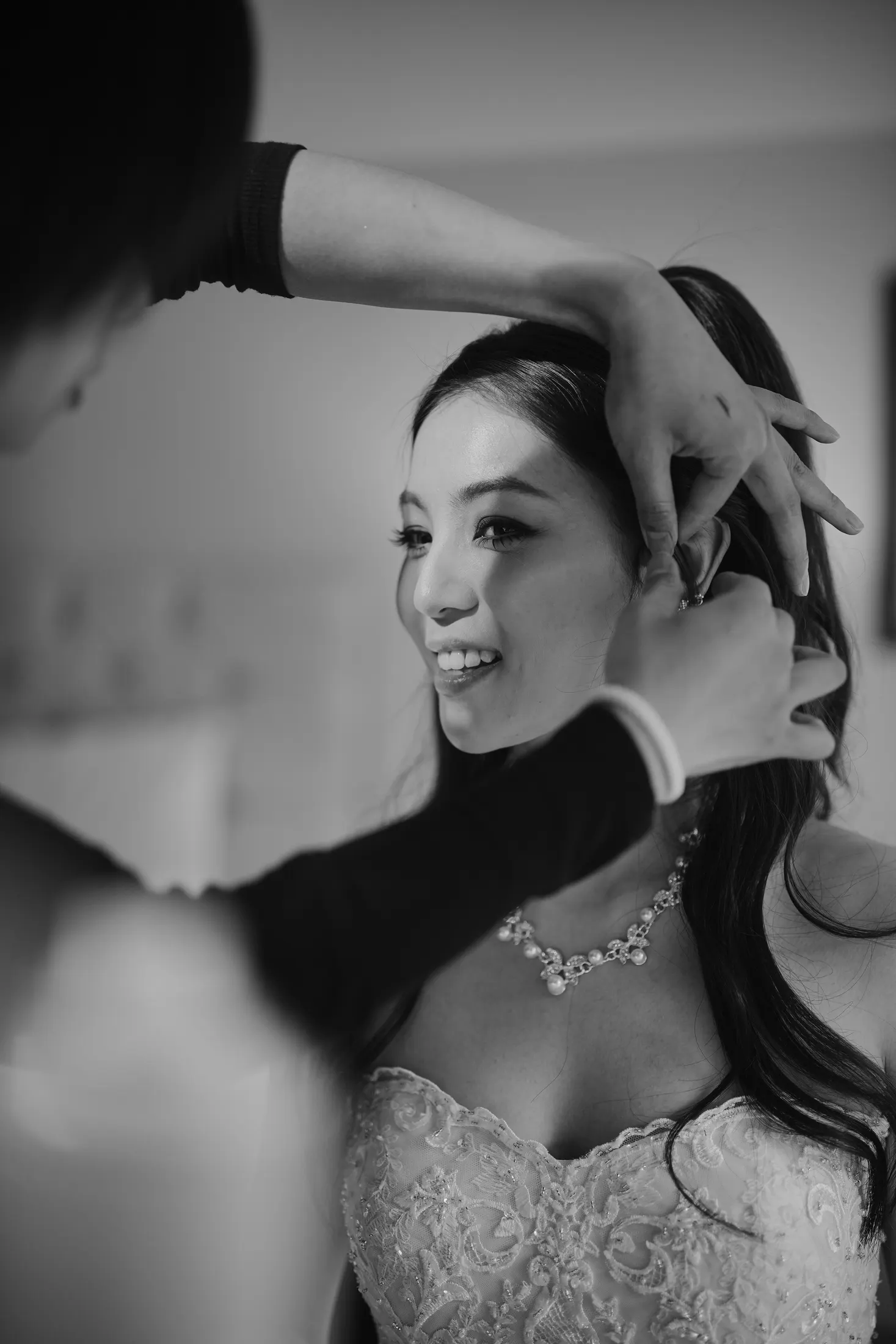 Wedding preparations in England