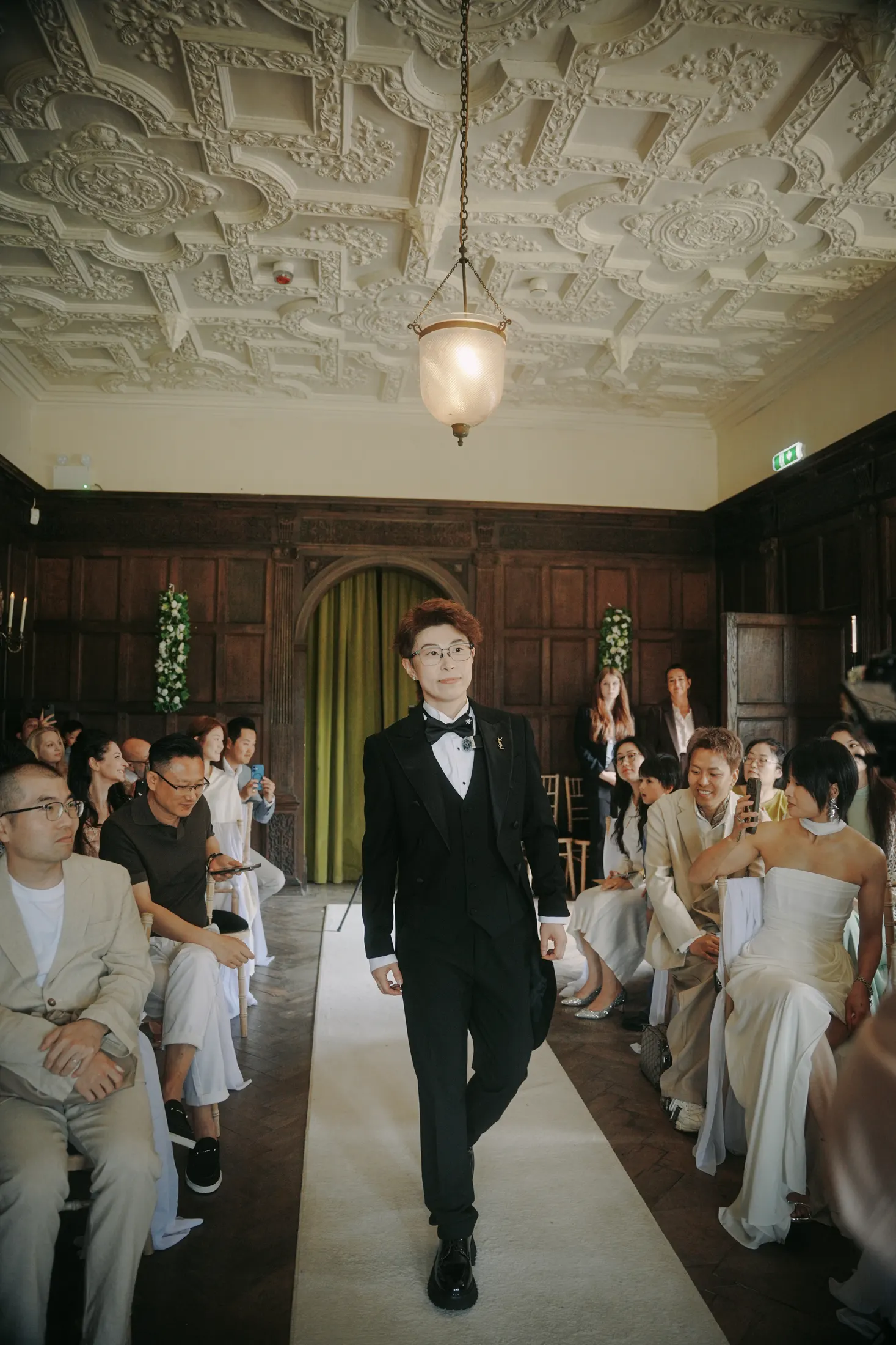 Wedding preparations in England