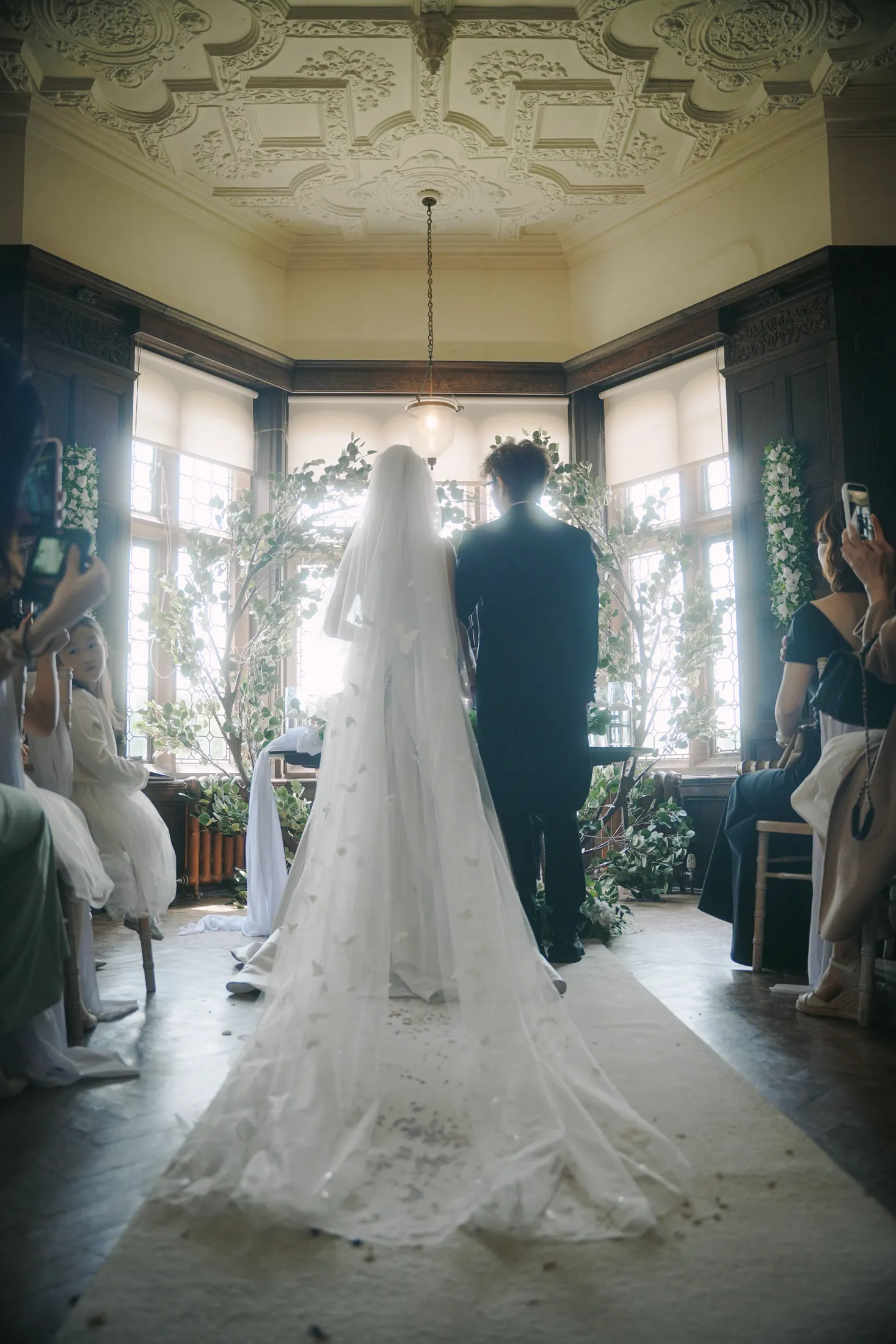Wedding ceremony in England