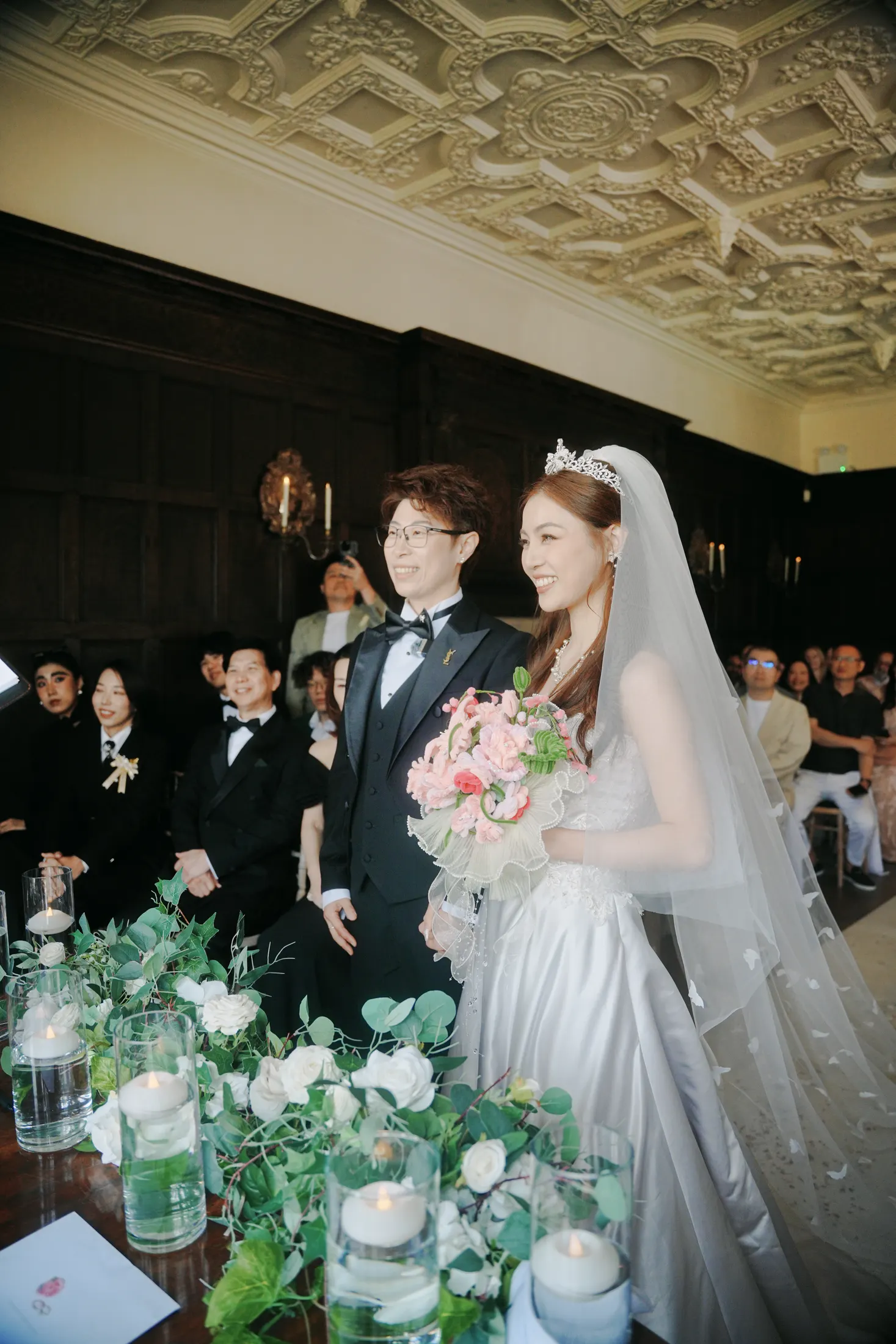 Wedding ceremony in England