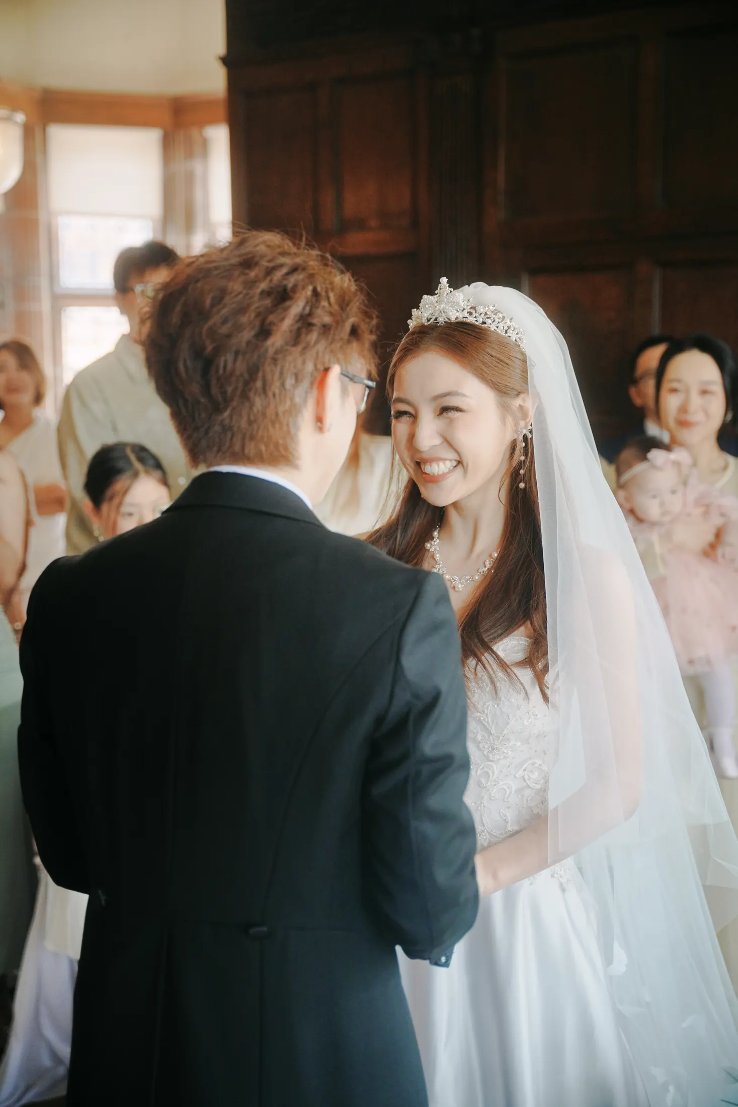 Wedding ceremony in England