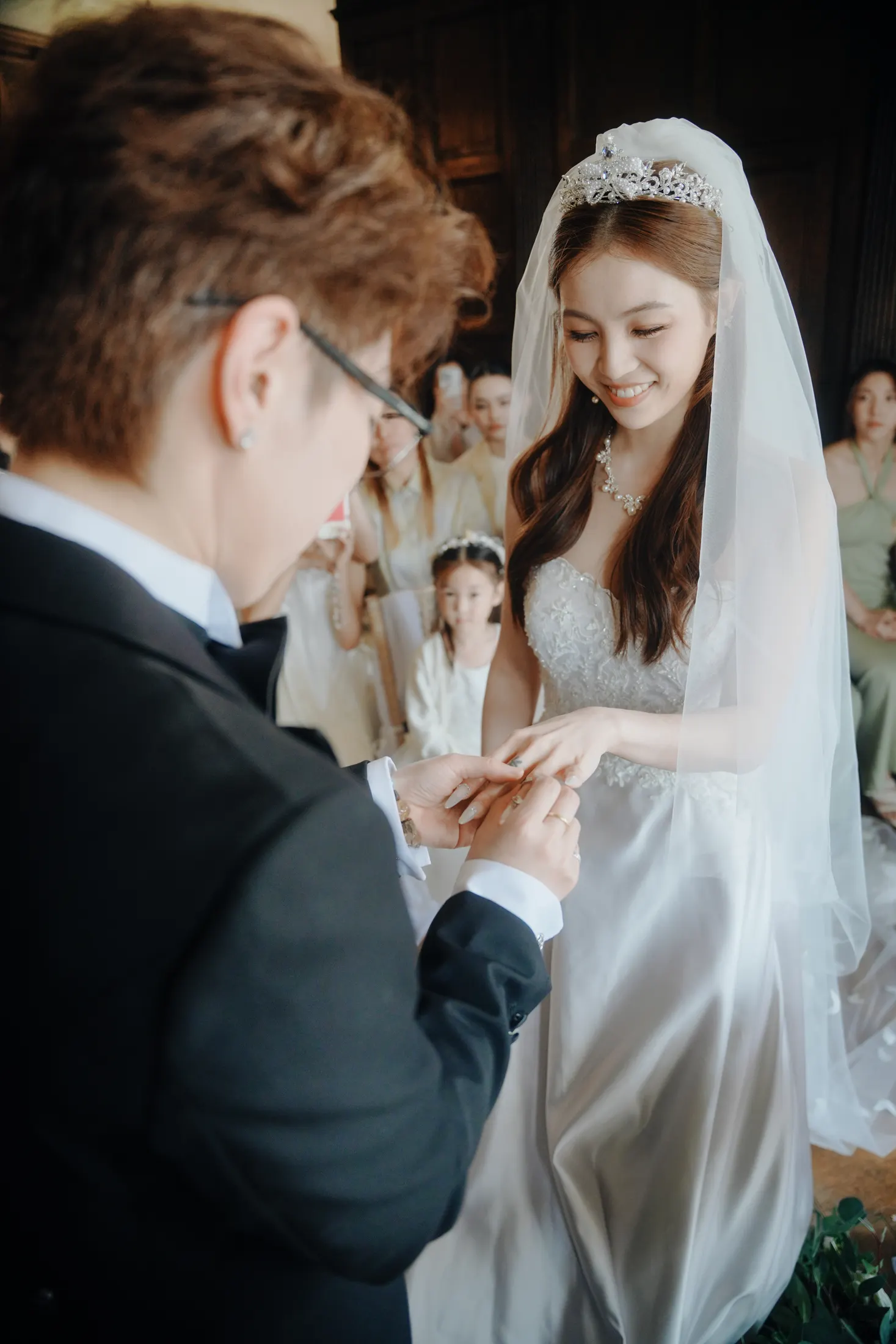 Wedding ceremony in England