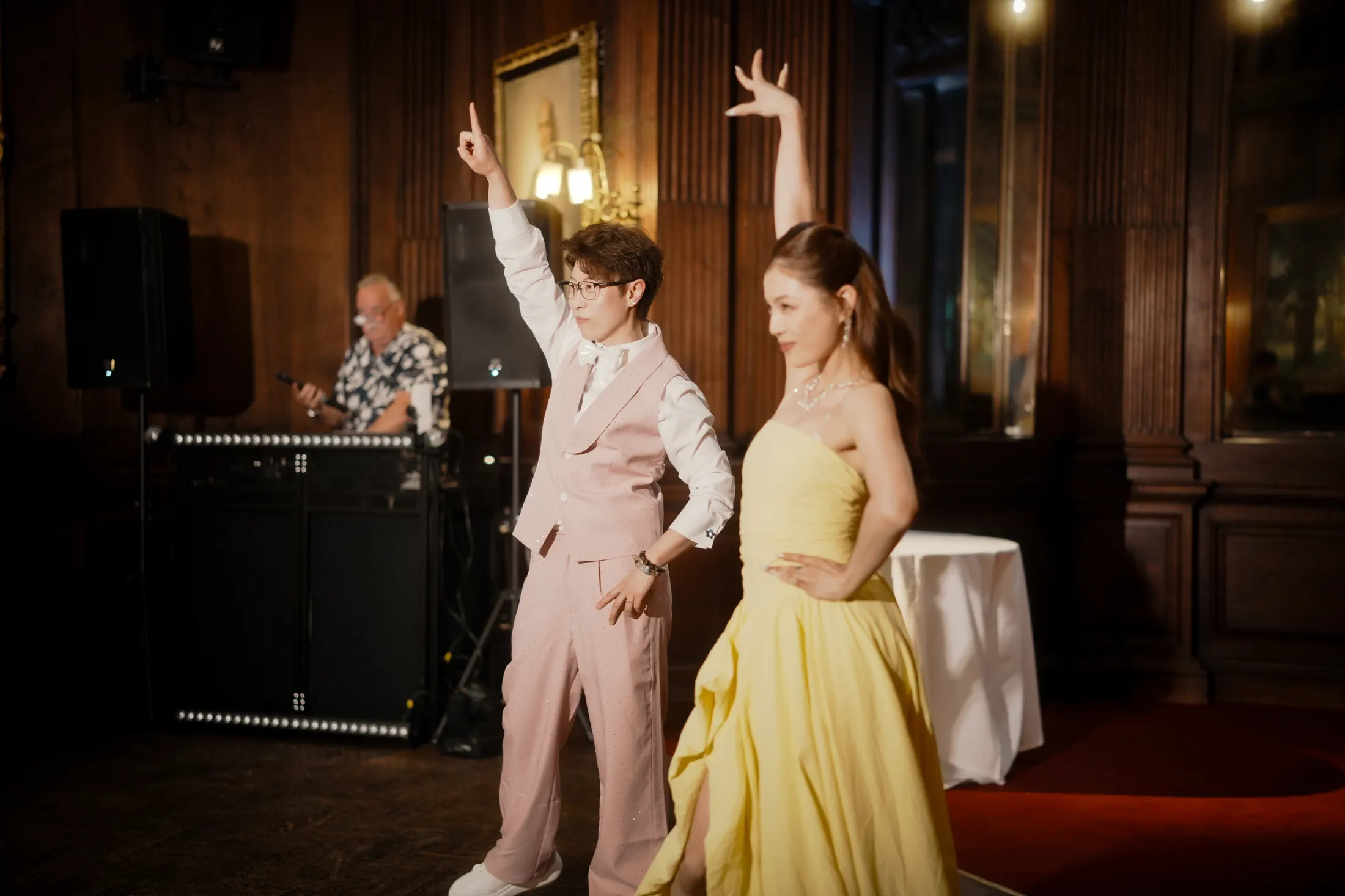 Wedding celebration in England