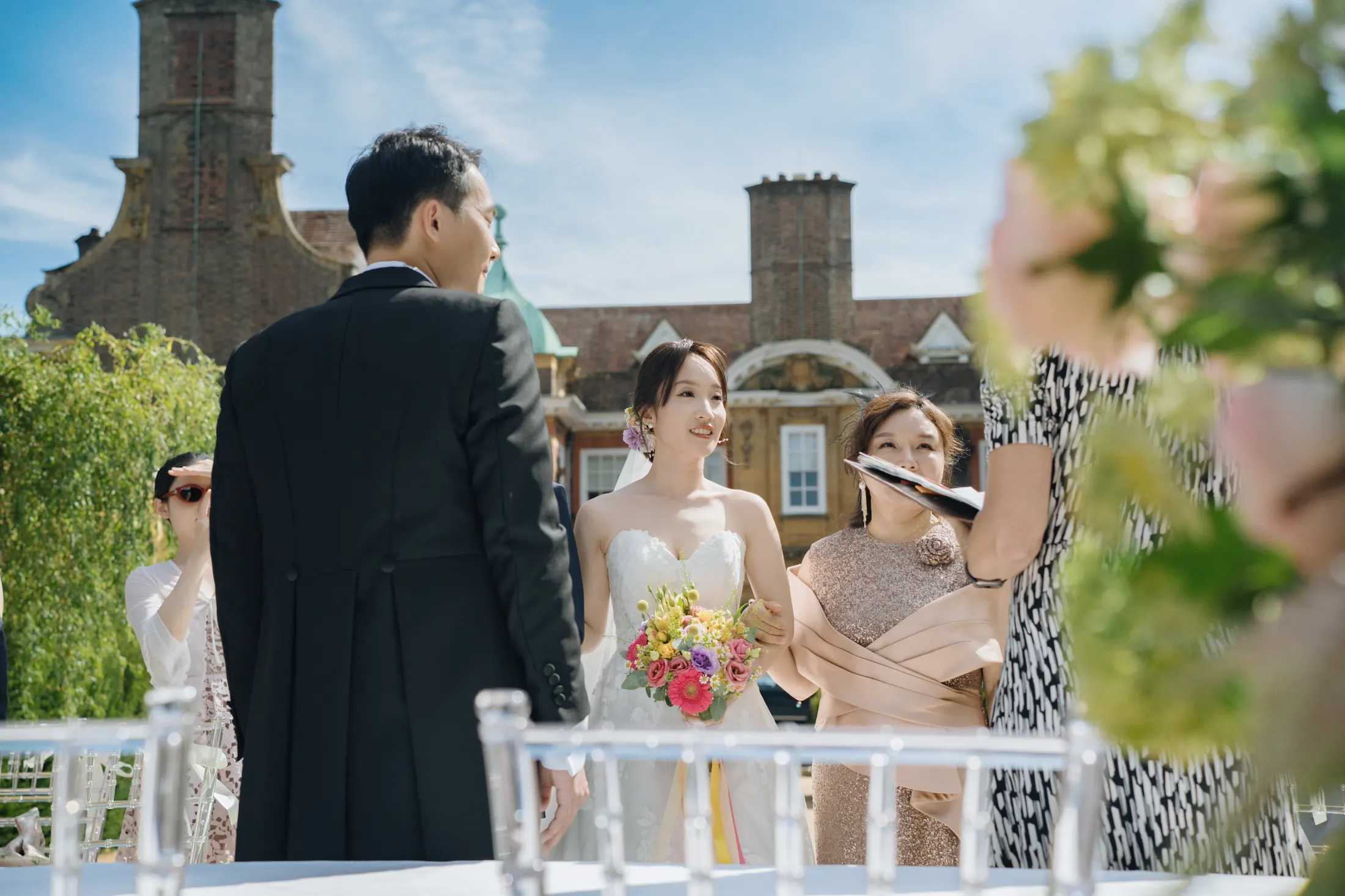 Wedding ceremony in Barnatt Hill