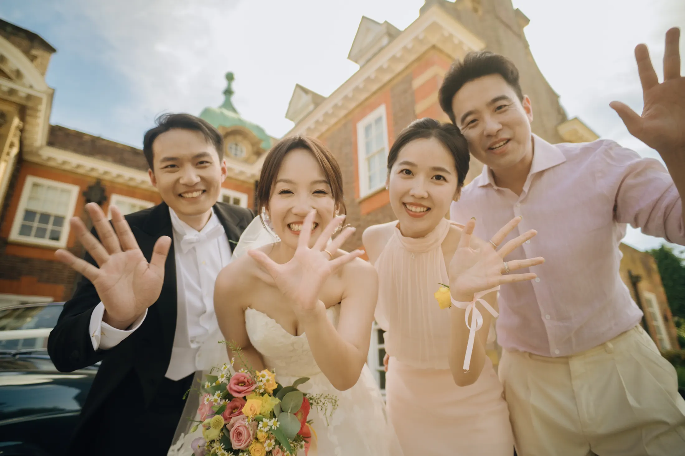 Wedding ceremony in Barnatt Hill