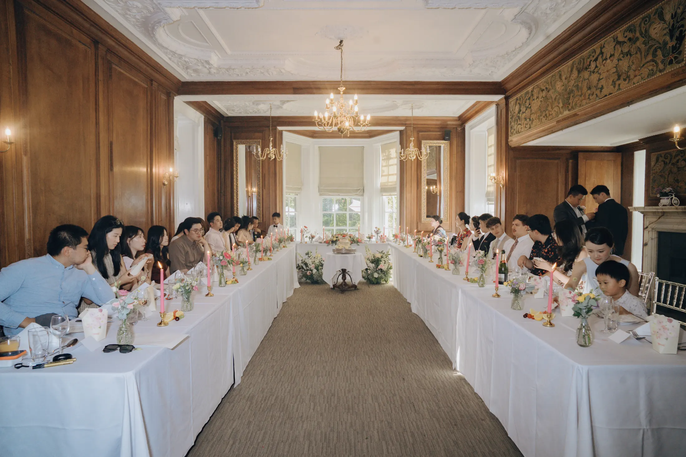 Wedding celebration in Barnatt Hill