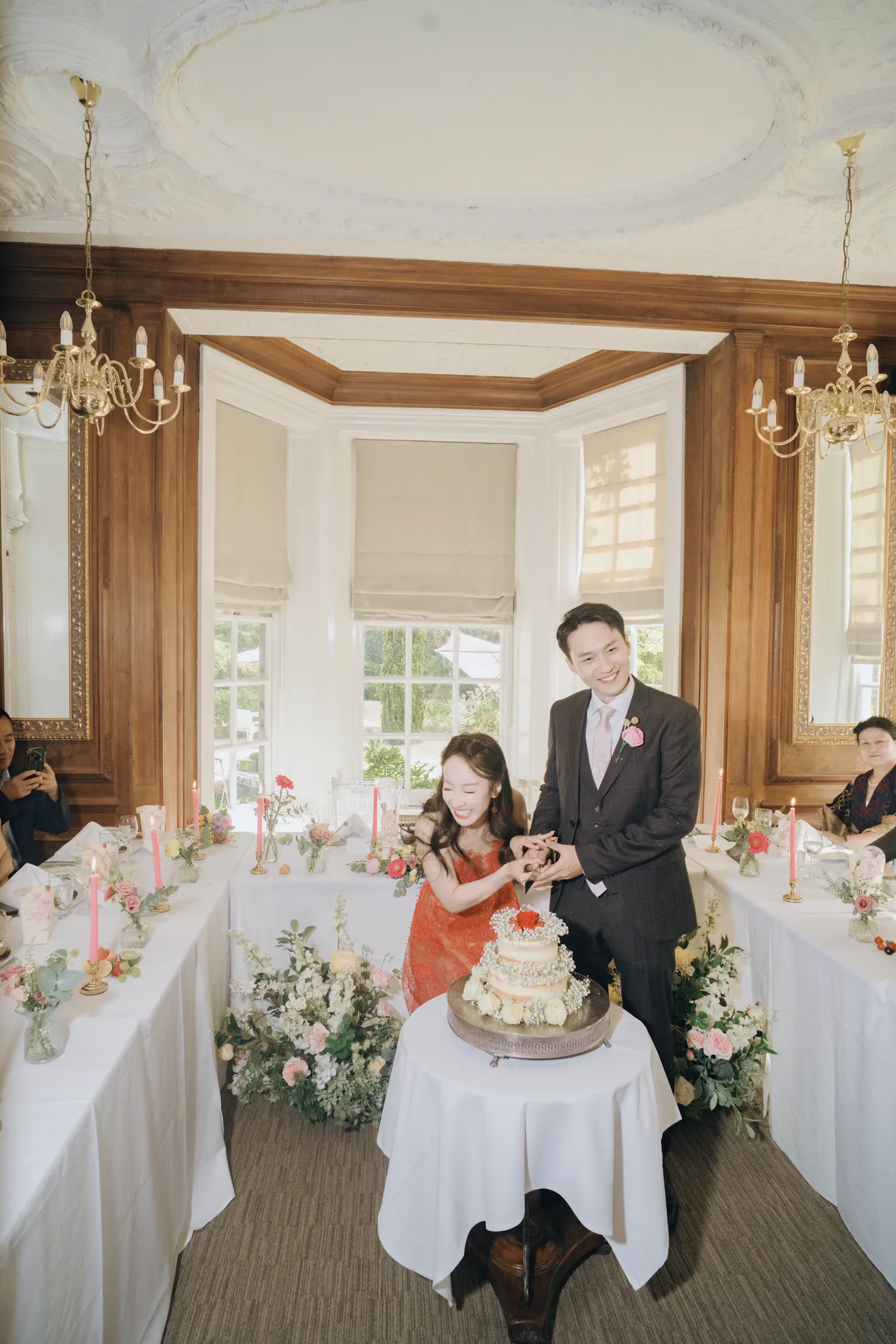 Wedding celebration in Barnatt Hill