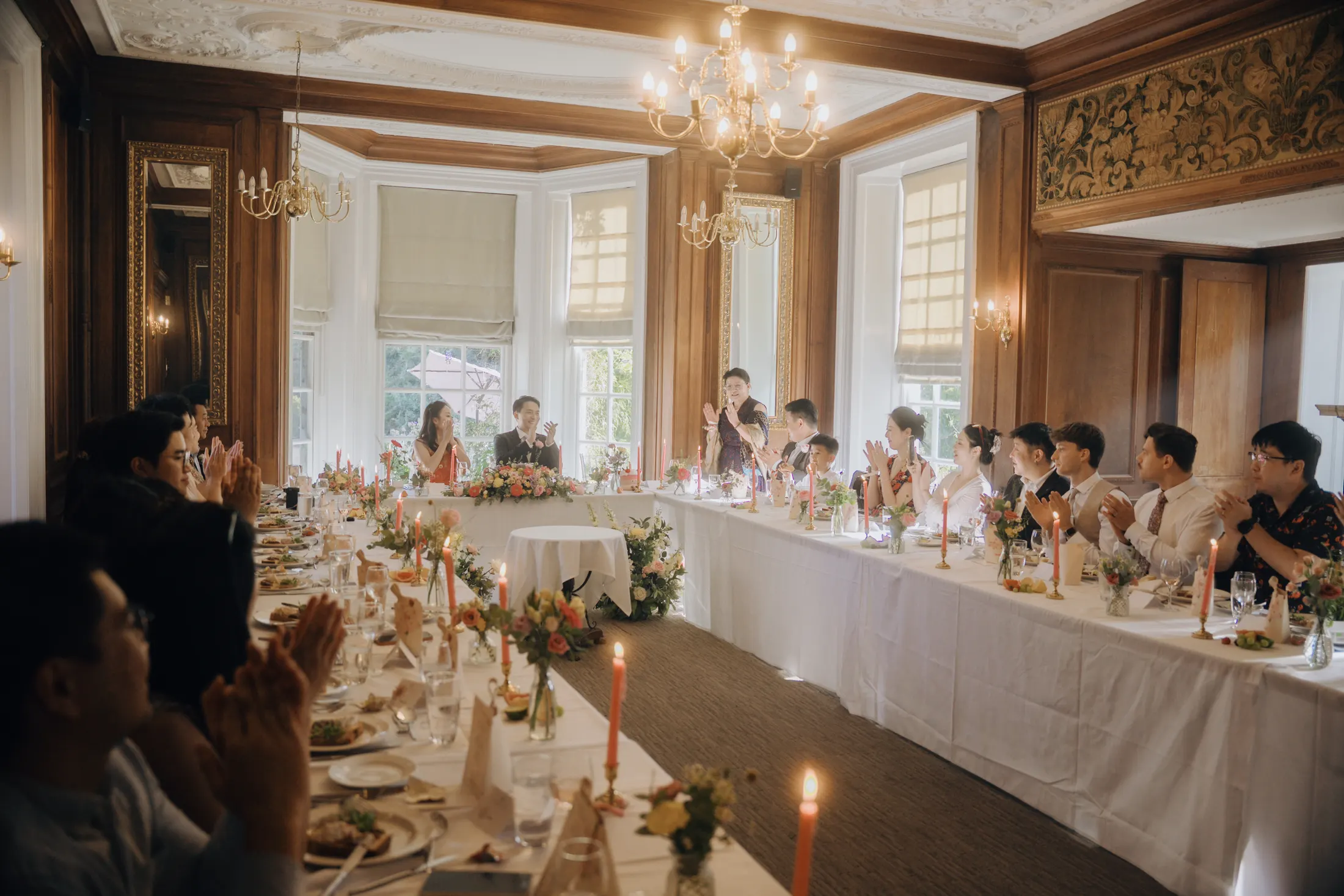 Wedding celebration in Barnatt Hill