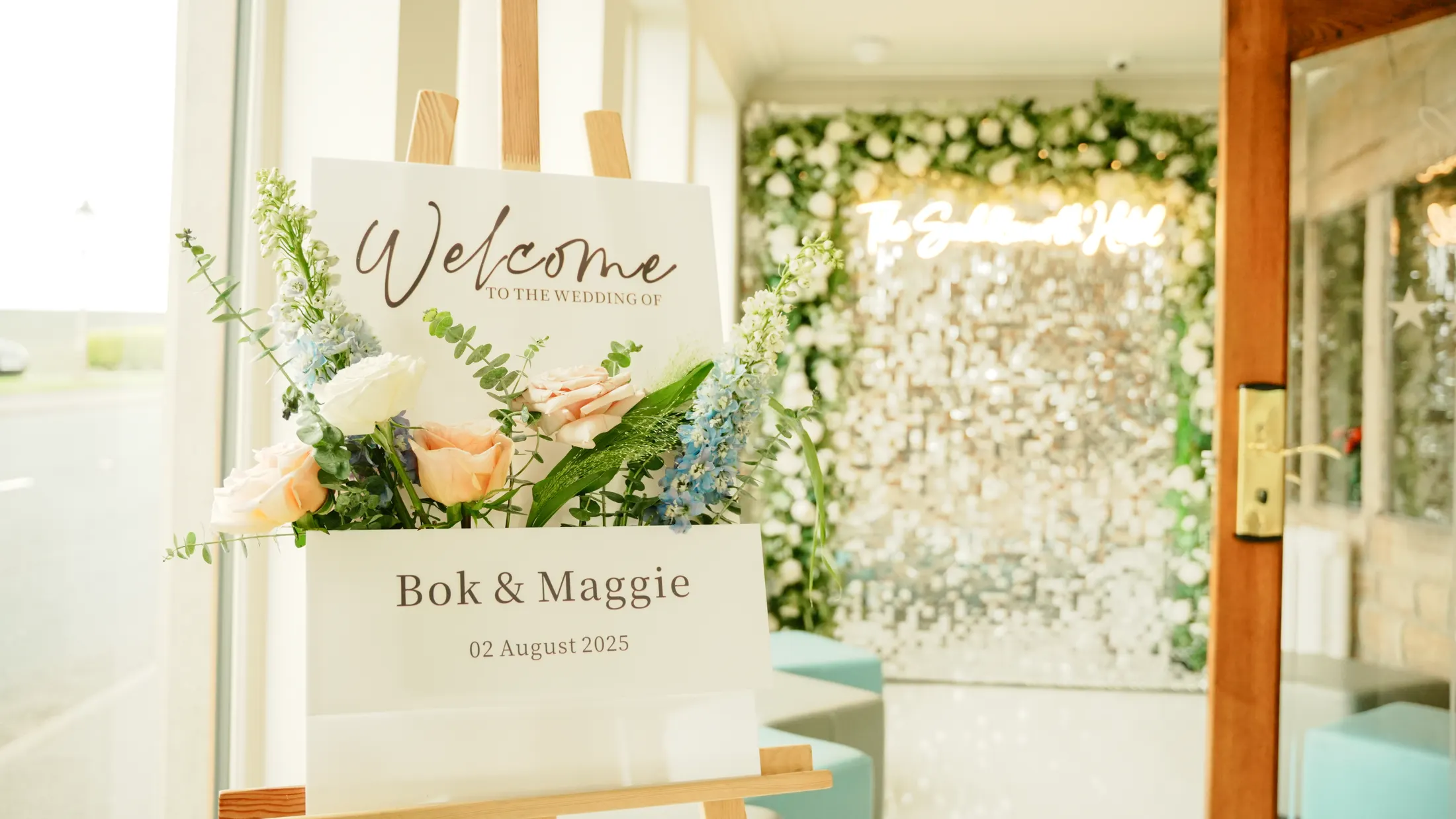 An Intimate Outdoor Wedding in Saddleworth Hotel