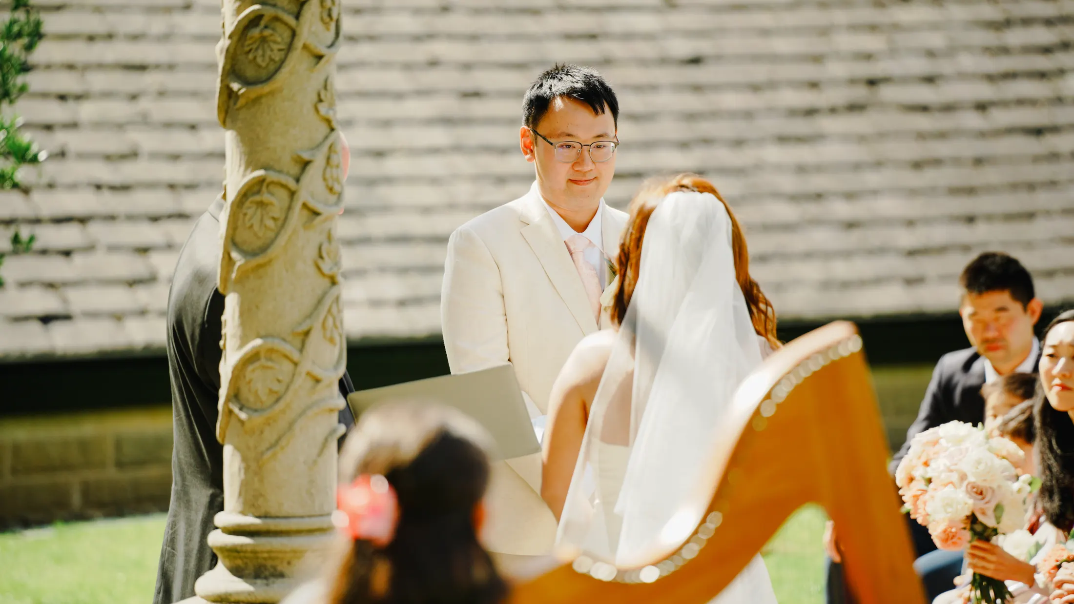 Wedding ceremony in England