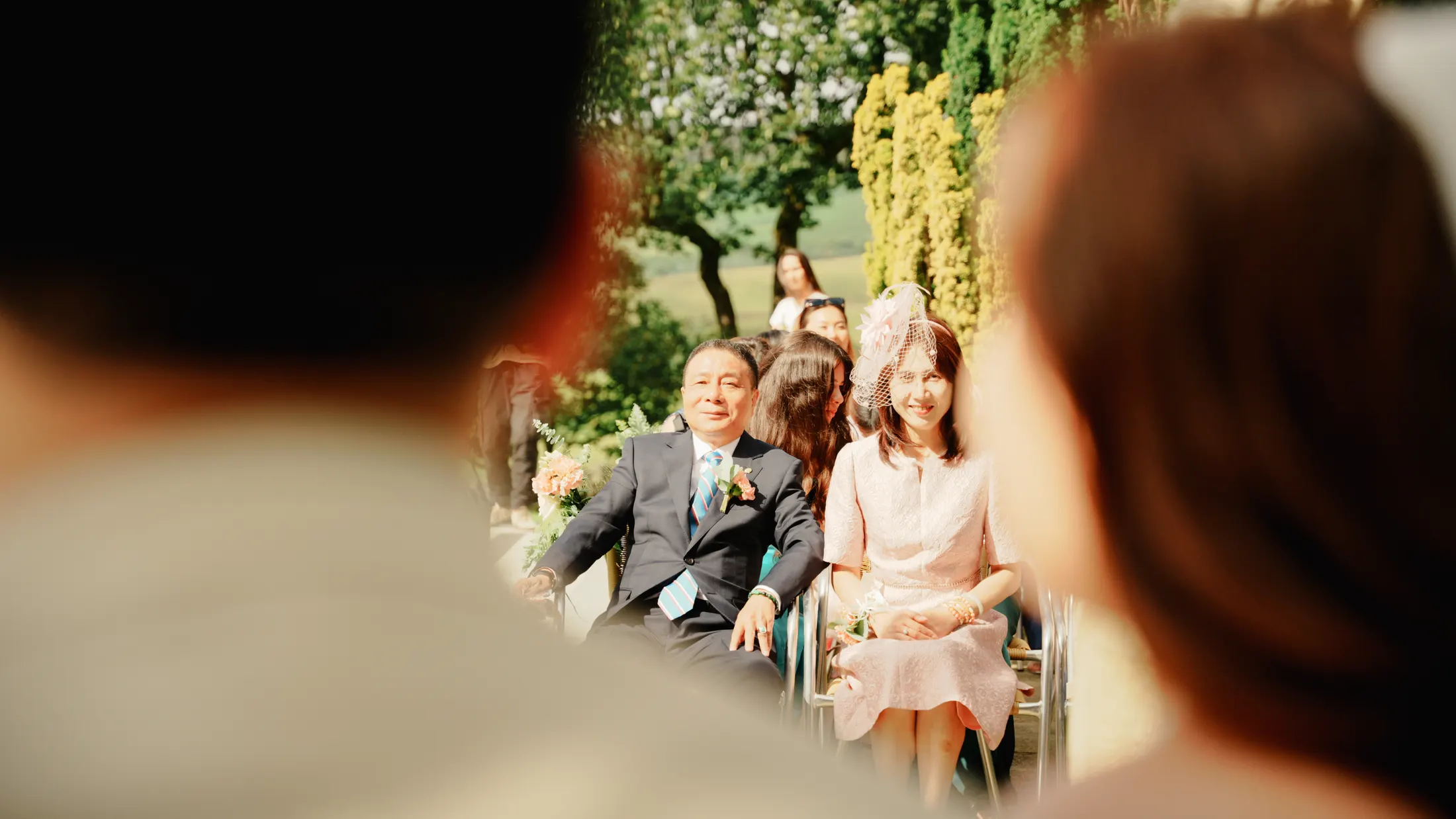 Newlywed portraits in England