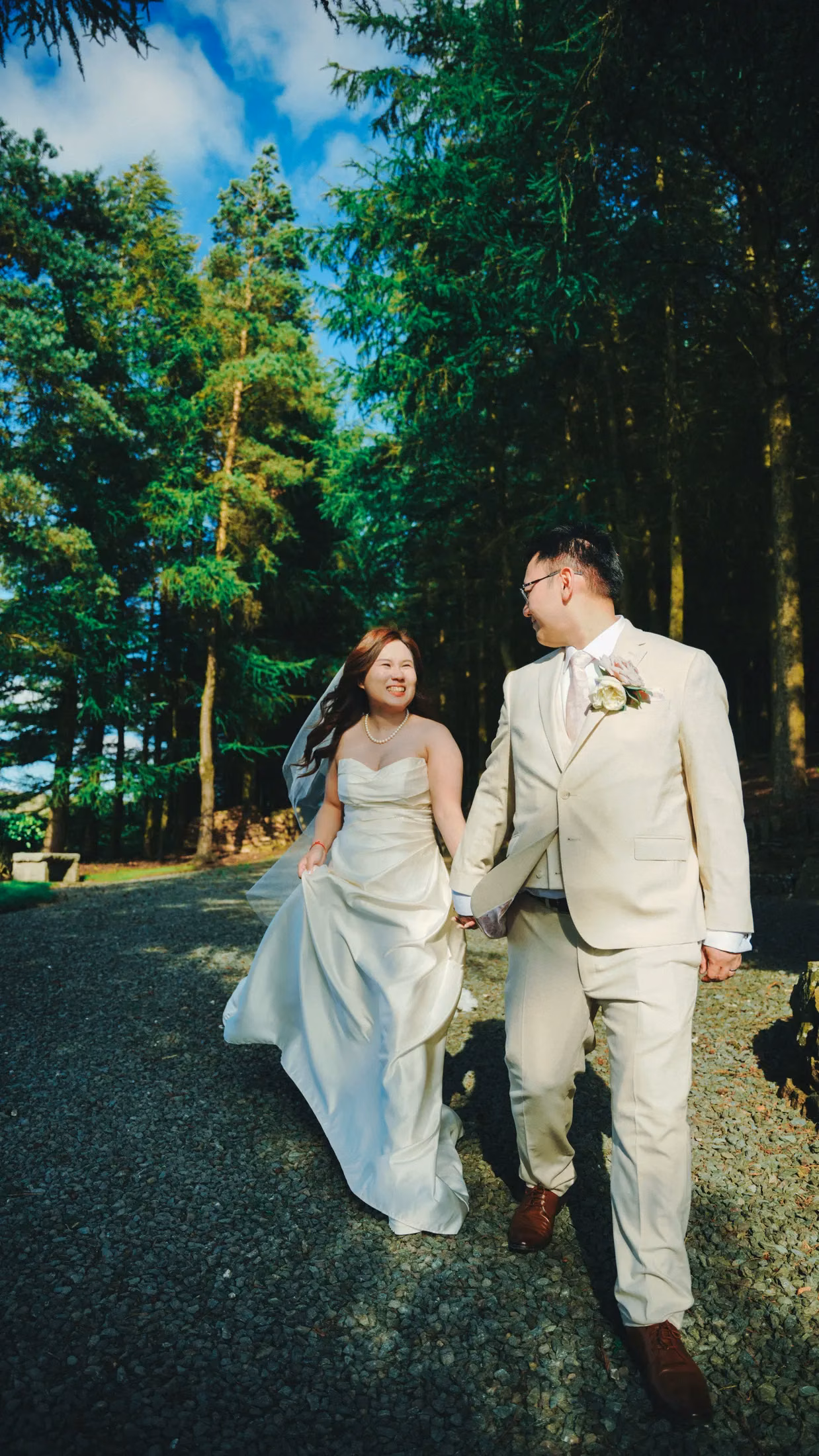 Wedding celebration in England