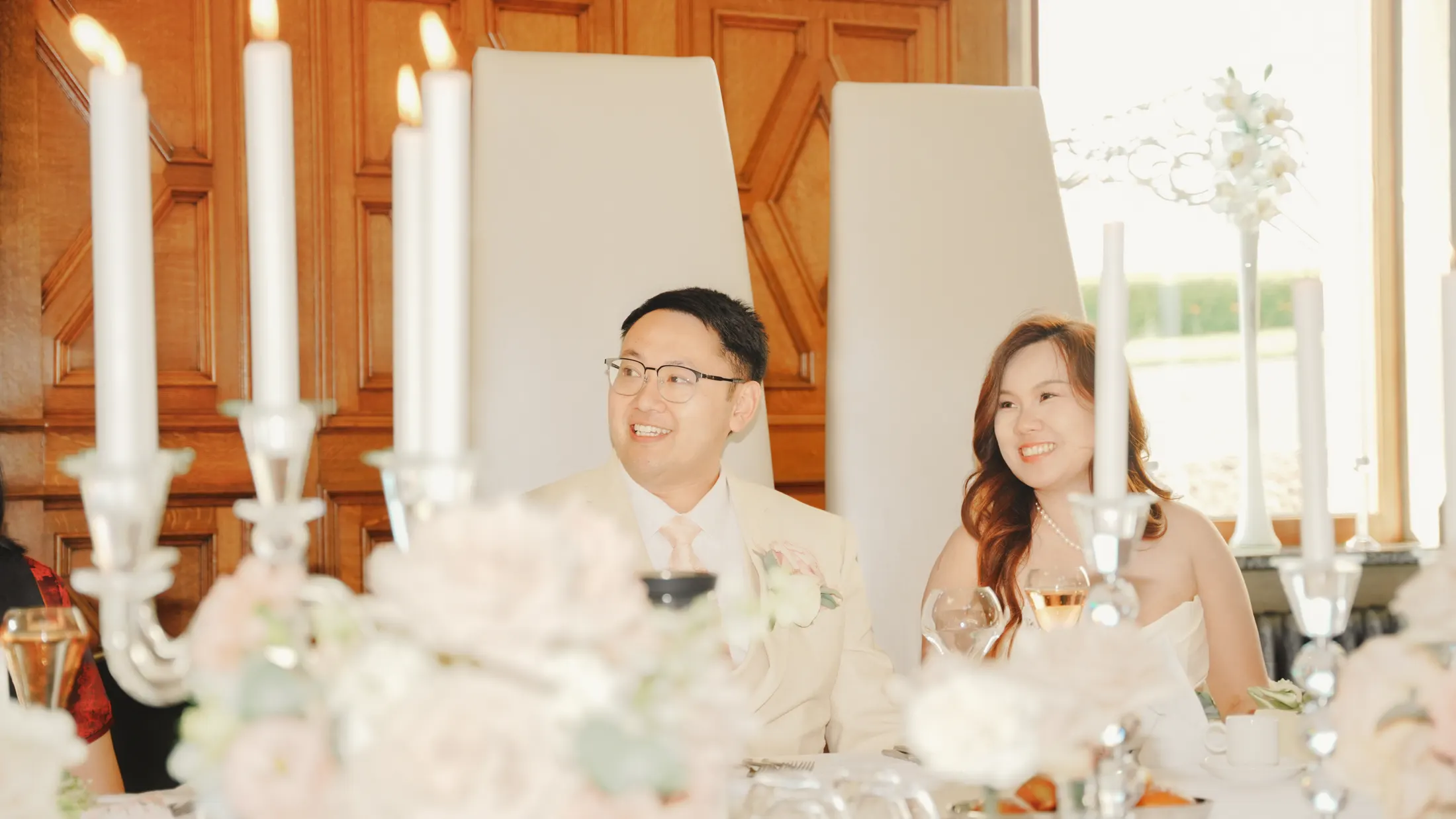 Wedding celebration in England