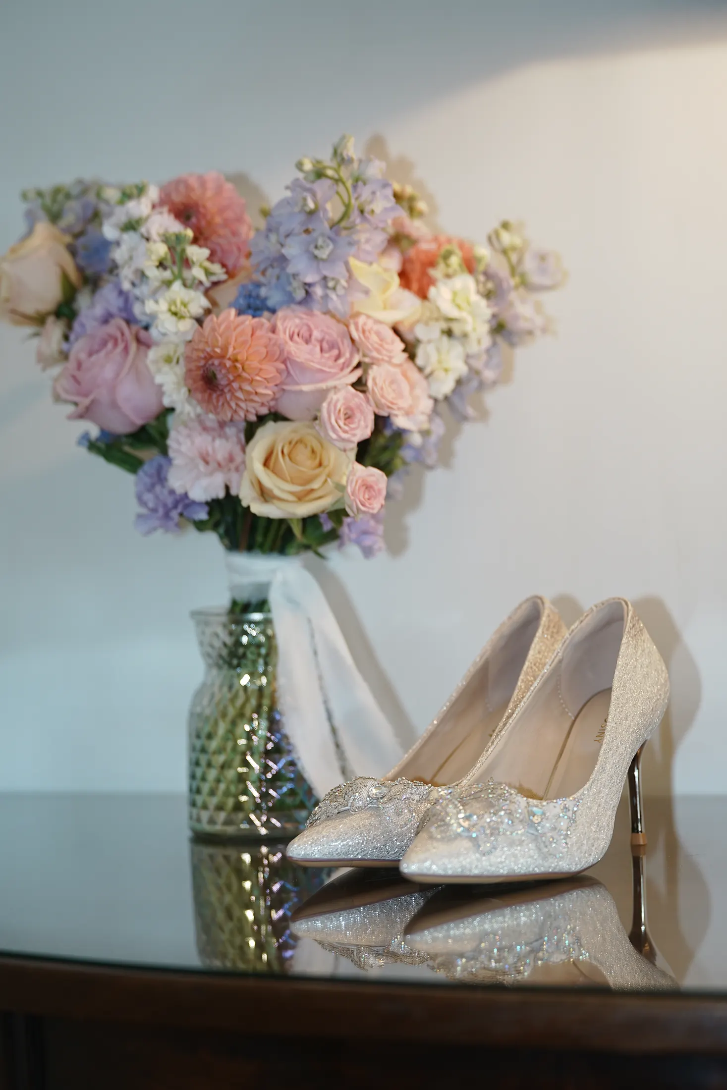 Wedding preparations in Colshaw Hall