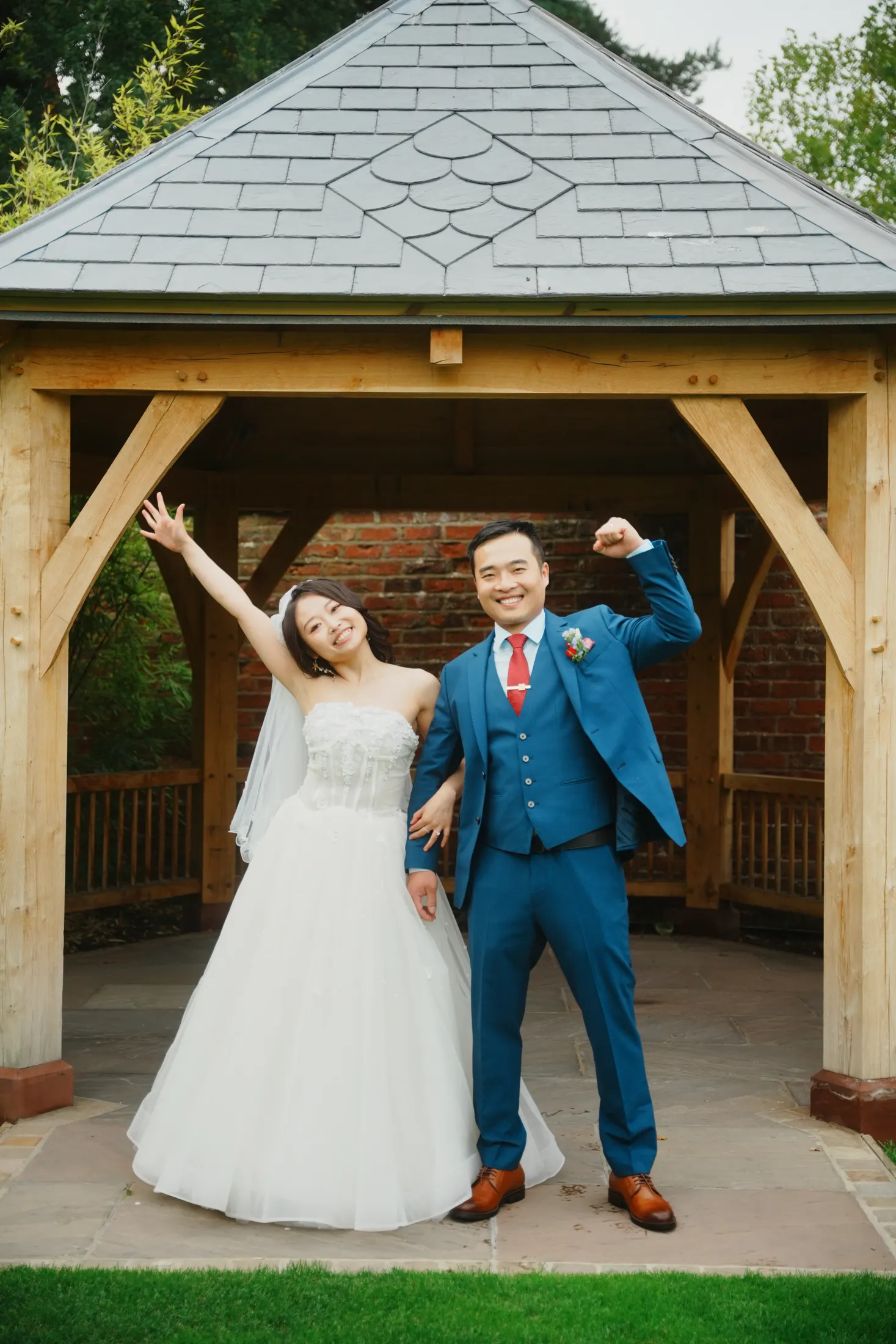 Wedding celebration in Colshaw Hall