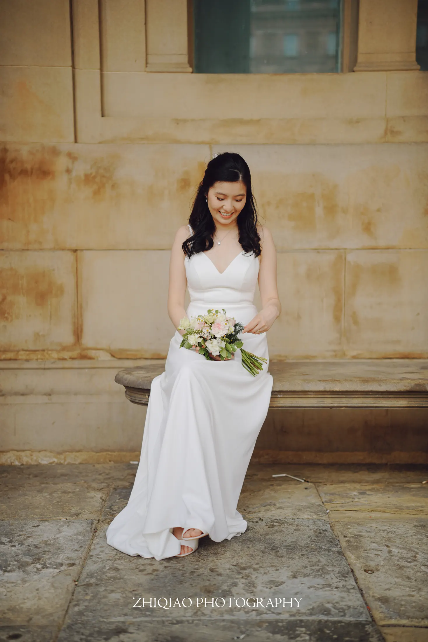 Newlywed portraits in Liverpool