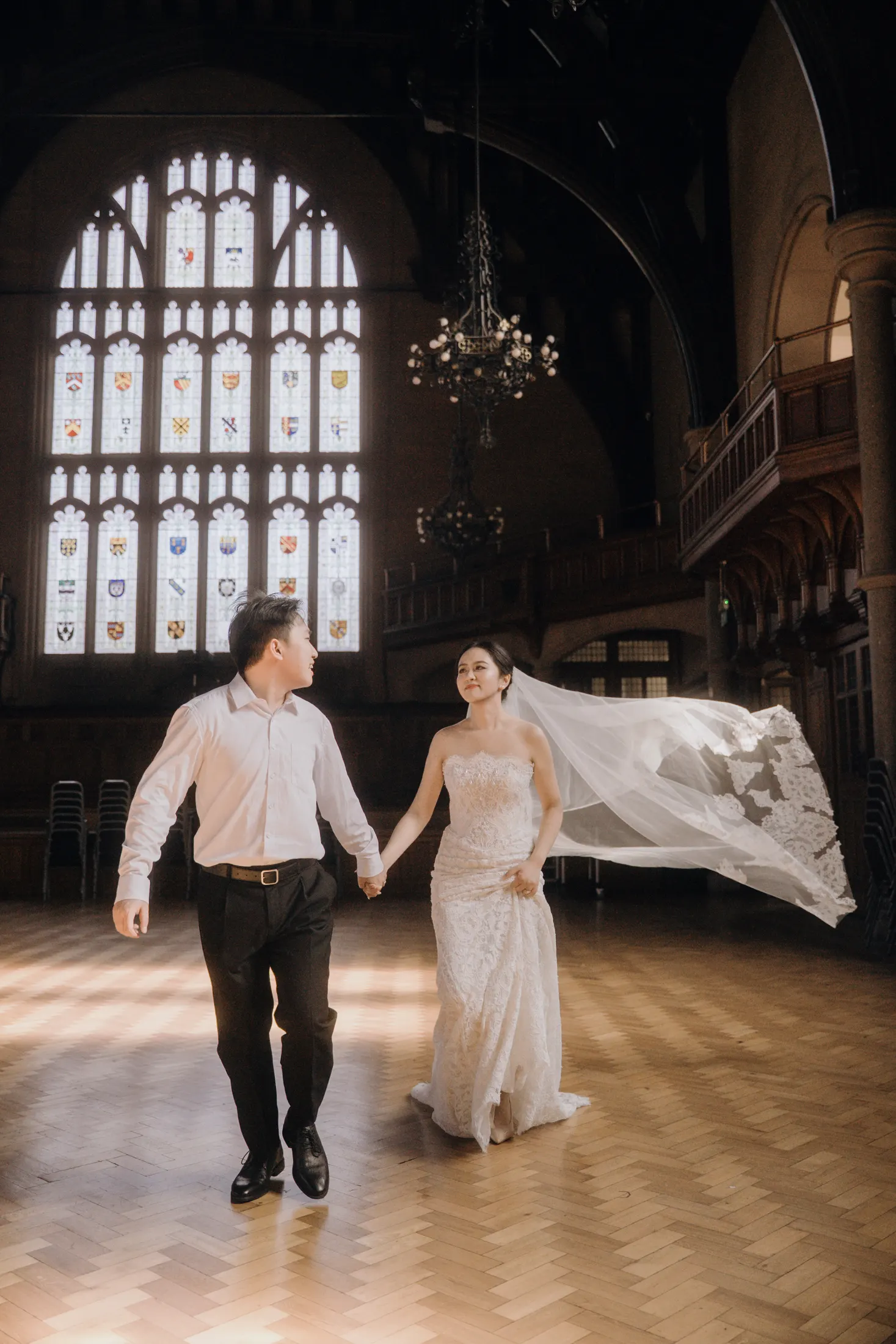 Newlywed portraits in Manchester