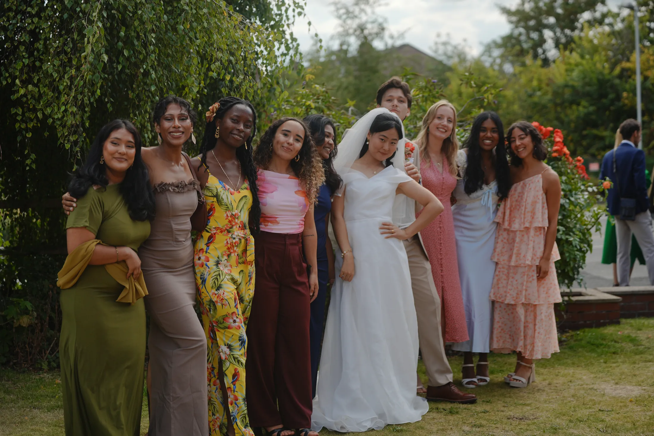 Wedding preparations in England
