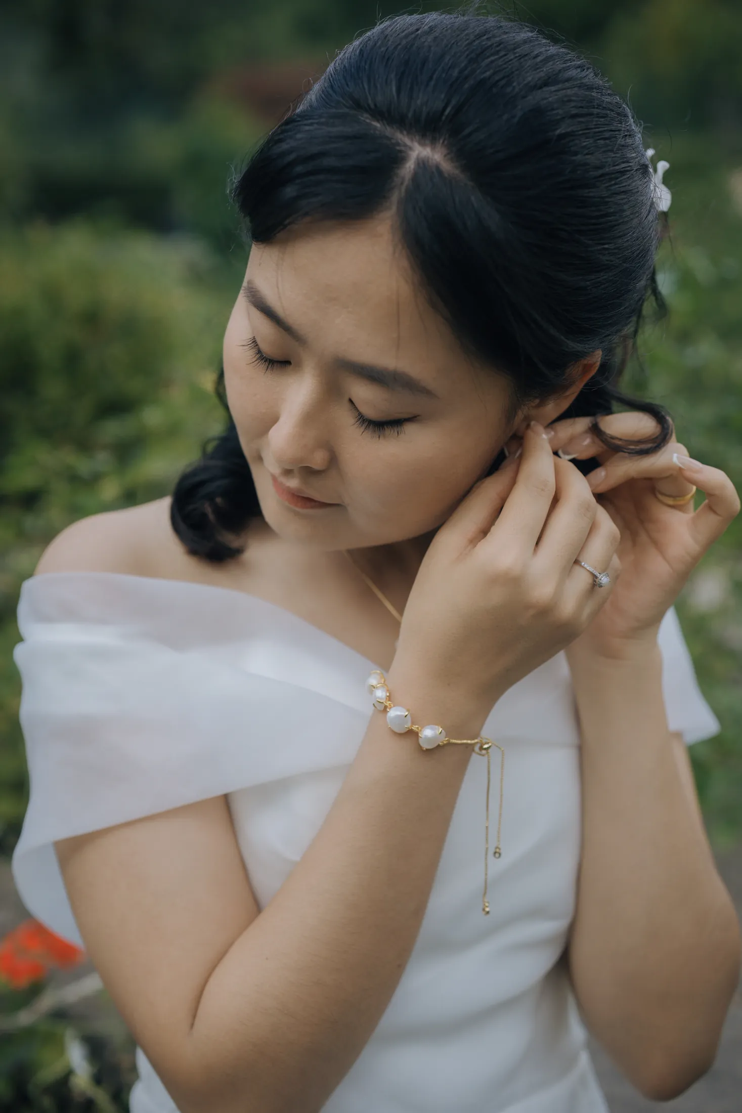 Newlywed portraits in England